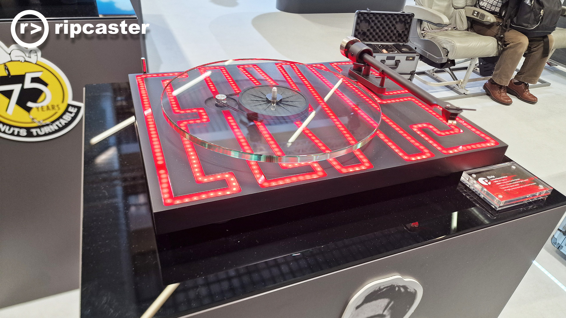 An Elvis themed record player