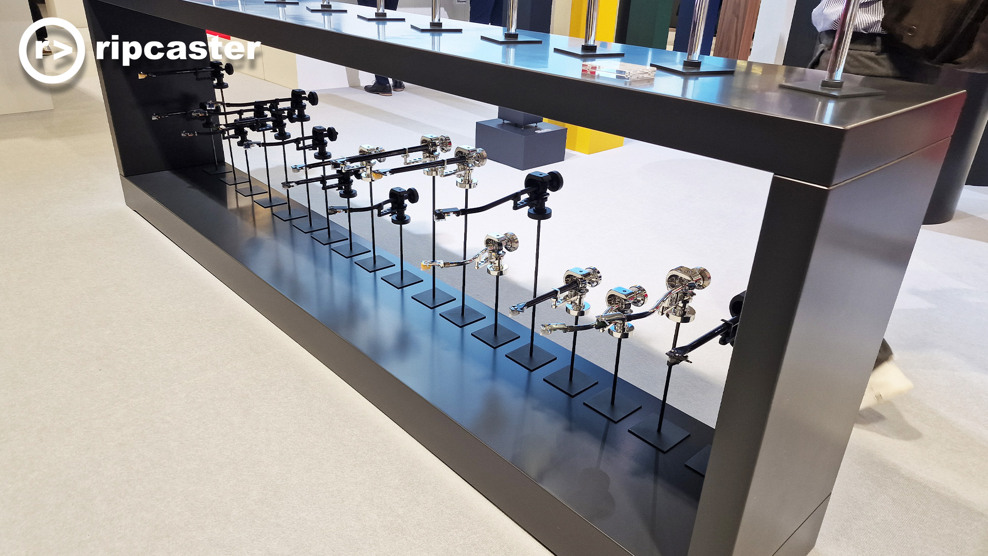 Tonearms - The Project area at the Munich HiFi show