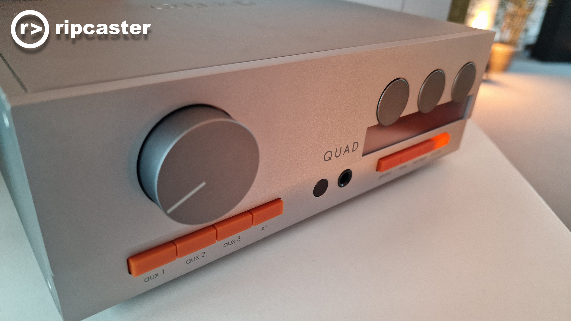 Quad silver HiFi box