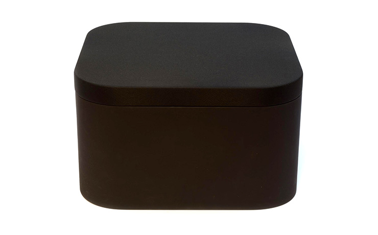 The Grimm LS1s Subwoofer with the grille on