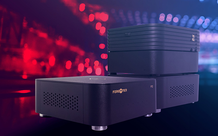 Silent Angel Forester F2 Power Supply next to other electronics