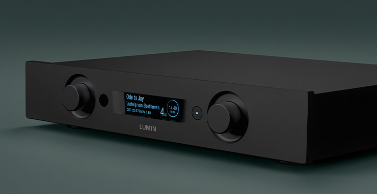 Lumin P1 Mini - Streamer, DAC, Pre-Amp in black