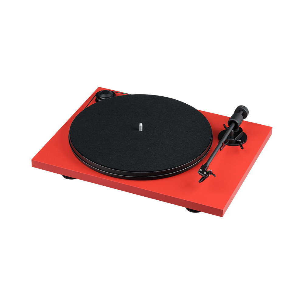 The Project Primary E turntable in red