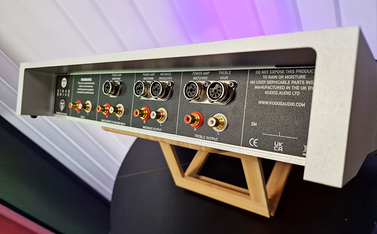 The rear of the Sigao Drive showing the connection options