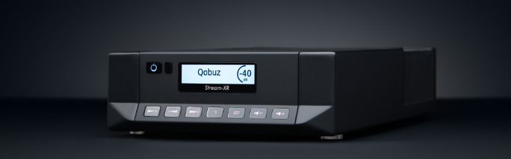 Cyrus Stream-XR on a dark background