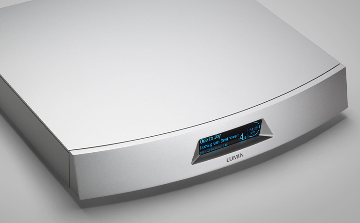 The Lumin T3X in silver