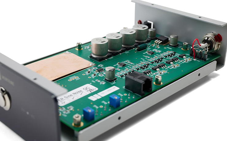 Inside view of Vertere Tempo Precision Motor Drive