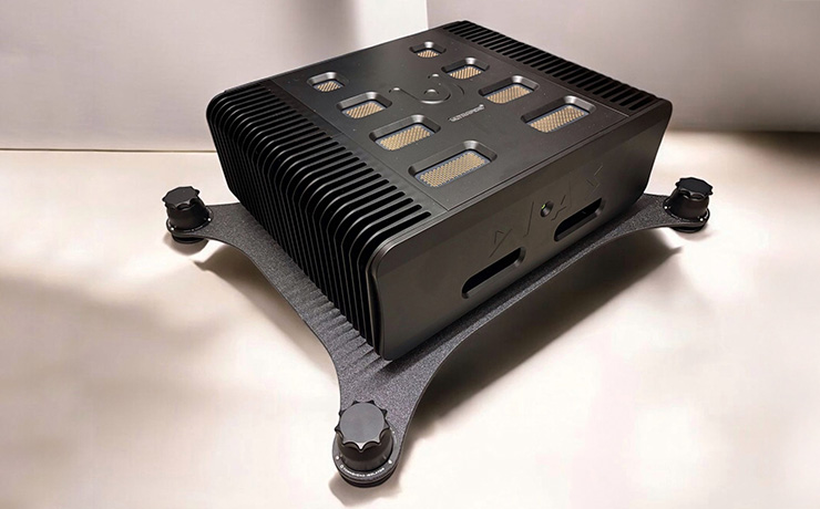 The Ultrafide DIAS-U8 on a stand