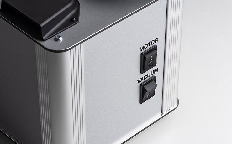 Project VC-E2 close-up of the switches