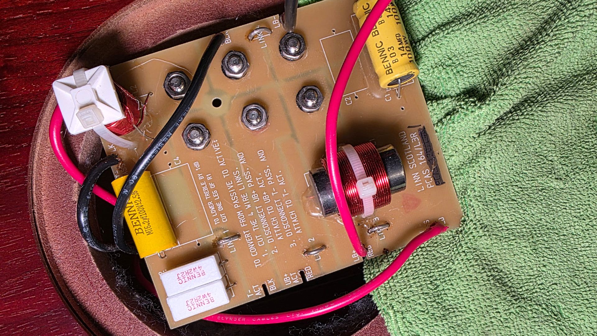 Keilidh Crossover in Passive configuration