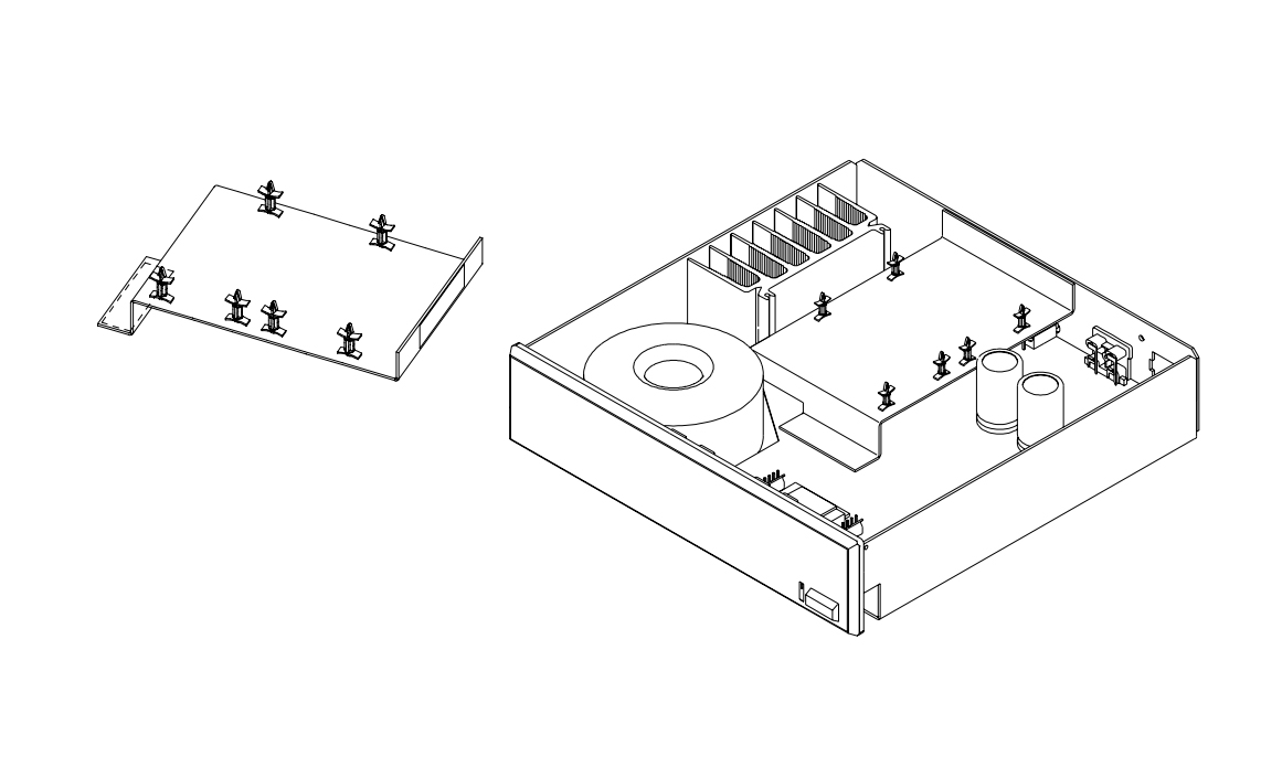 LK100 Internal Aktiv modules Mount
