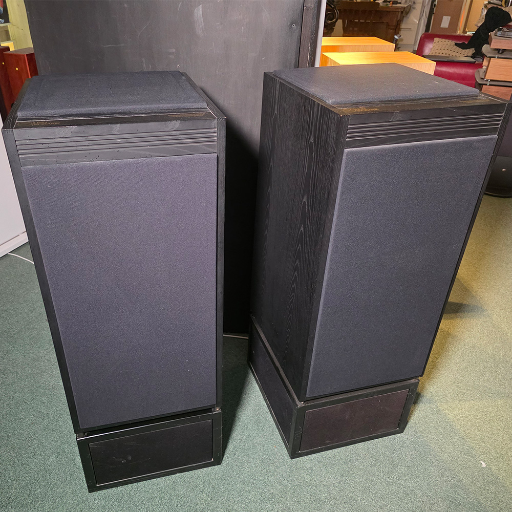 Linn Isobarik PMS Speakers - Black Ash