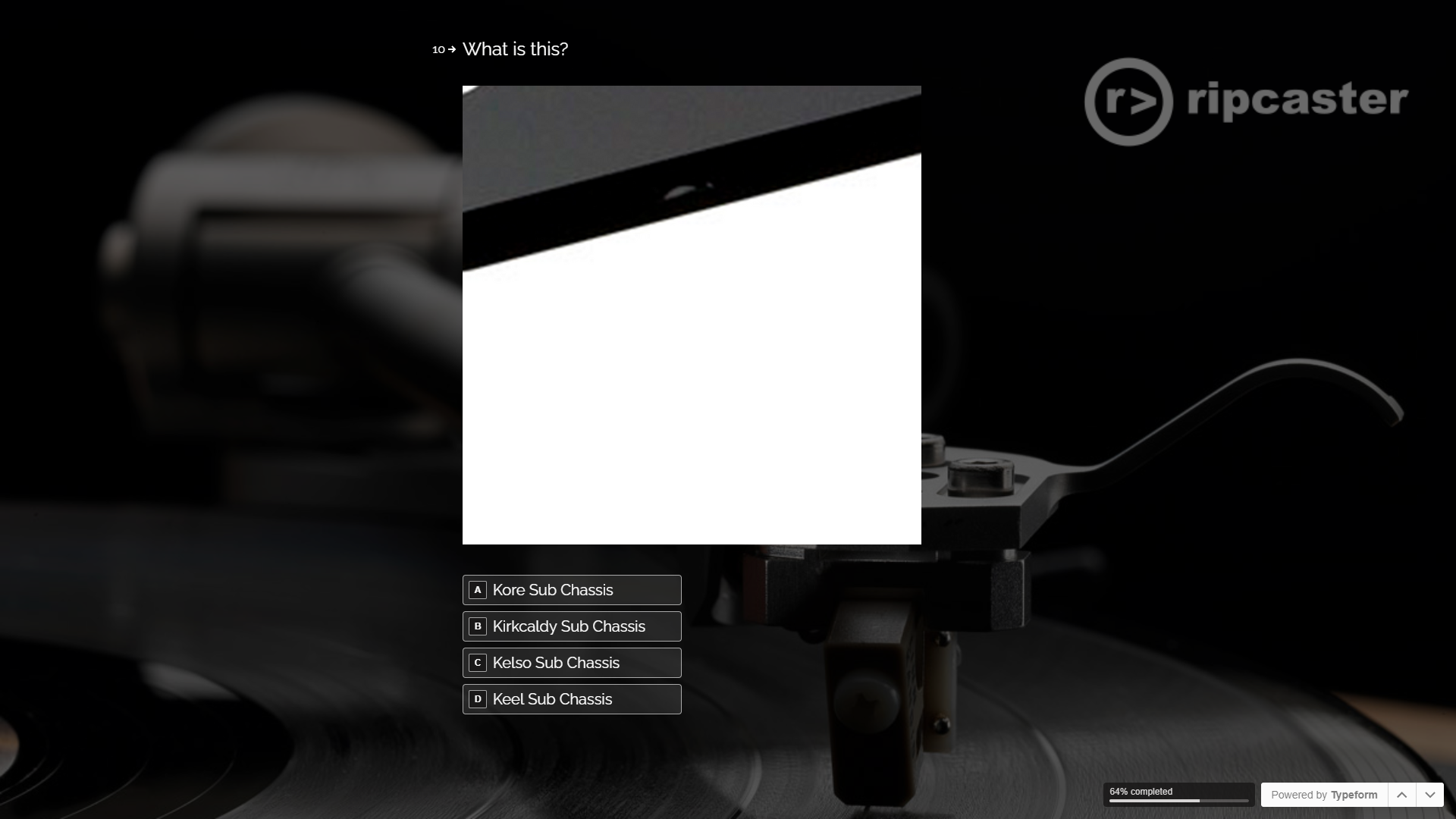Ripcaster LP12 Quiz Question 7