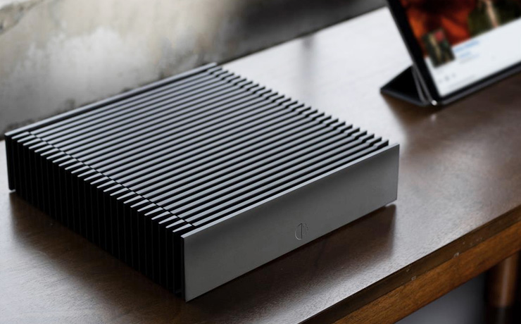 roon nucleus on a side table